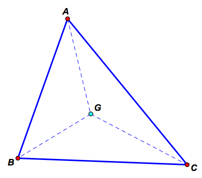 Equipartitioning Triangle